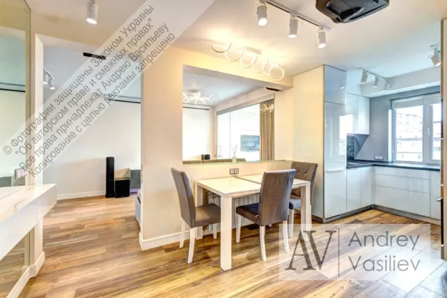 דירת VIP במרכז קייב – 2 חדרים